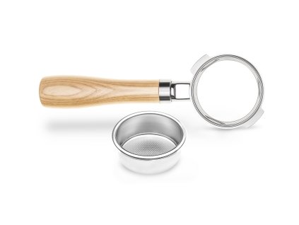 Portafiltri Bottomless + Filtro A Bianco