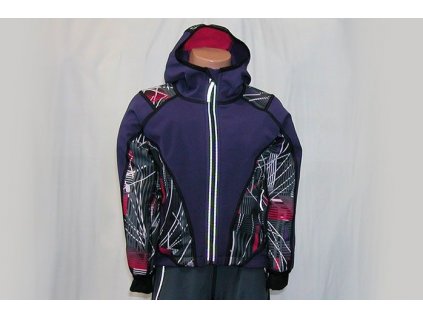 Dětská bunda SPIRIT volnějšího střihu s kapucí (s potiskem)