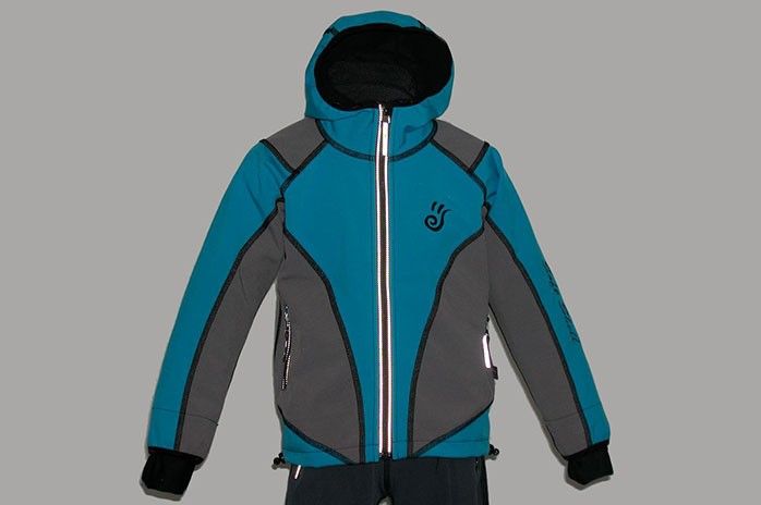 O.K. SPORT Dětská bunda SPIRIT volnějšího střihu s kapucí (2 barvy) Barva: Světle modrá, Velikost: 80