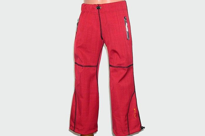 O.K. SPORT Dětské kalhoty TROLL Barva: Červená, Velikost: 80