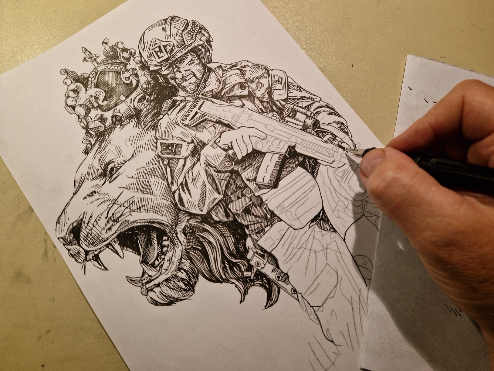 Kalendář 2026 s perokresbami vojenské historie