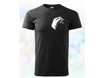 klice triko cerna panske