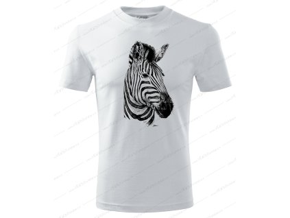 zebra bílá 1