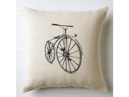 Polštář Velocipede Circa 1870 2