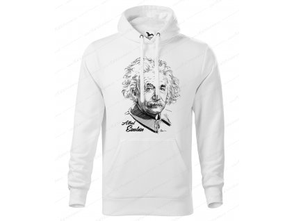 Einstein mikina bila