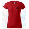 klice triko cervena damske