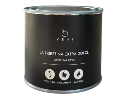 Plechovka EXTRA DOLCE přední