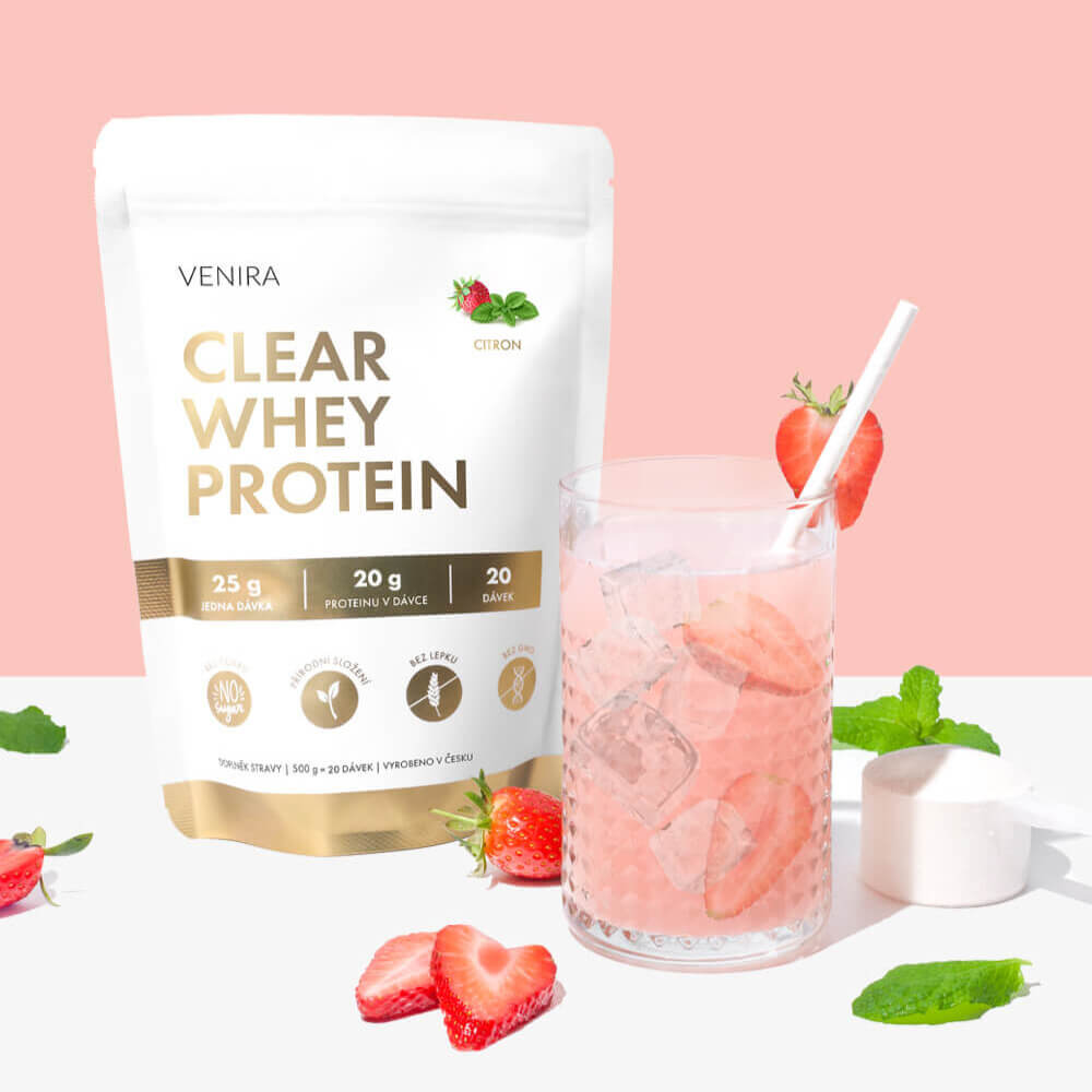 Clear whey protein