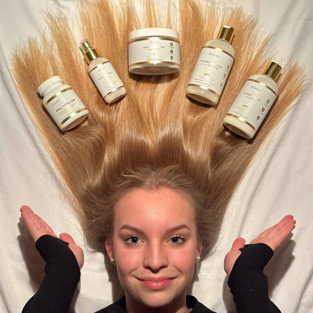 VENIRA kapsle, maska a hair booster