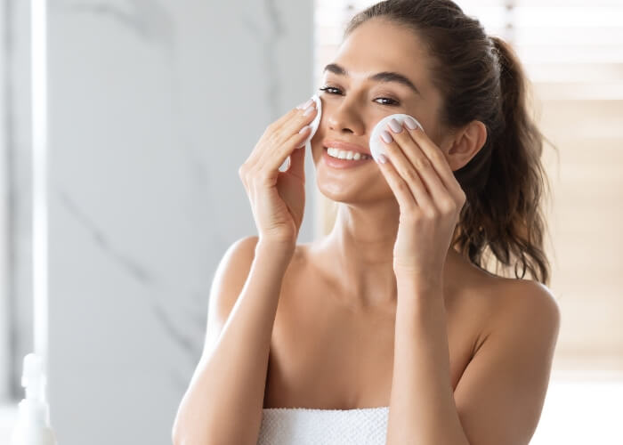 Čistění pleti v pohodlí domova, krok za krokem