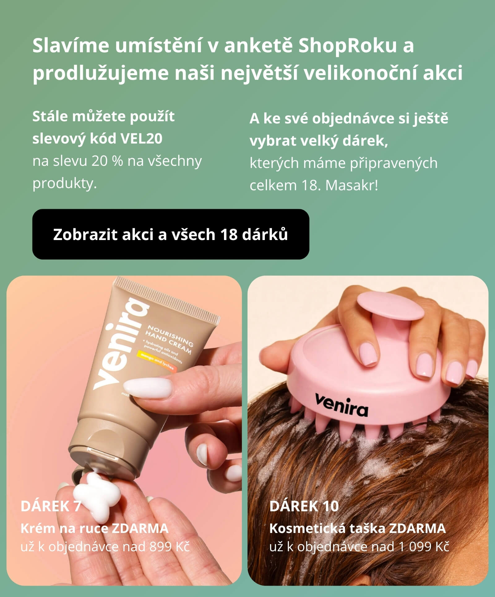 Přírodní kosmetika a doplňky stravy Venira