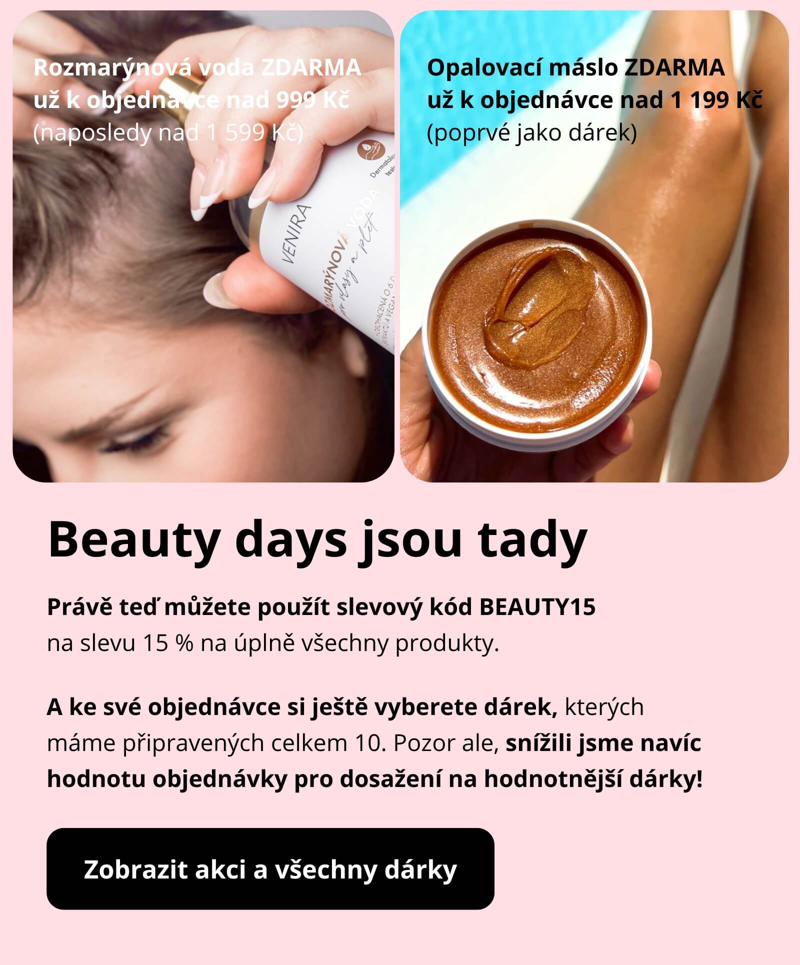 Přírodní kosmetika a doplňky stravy Venira