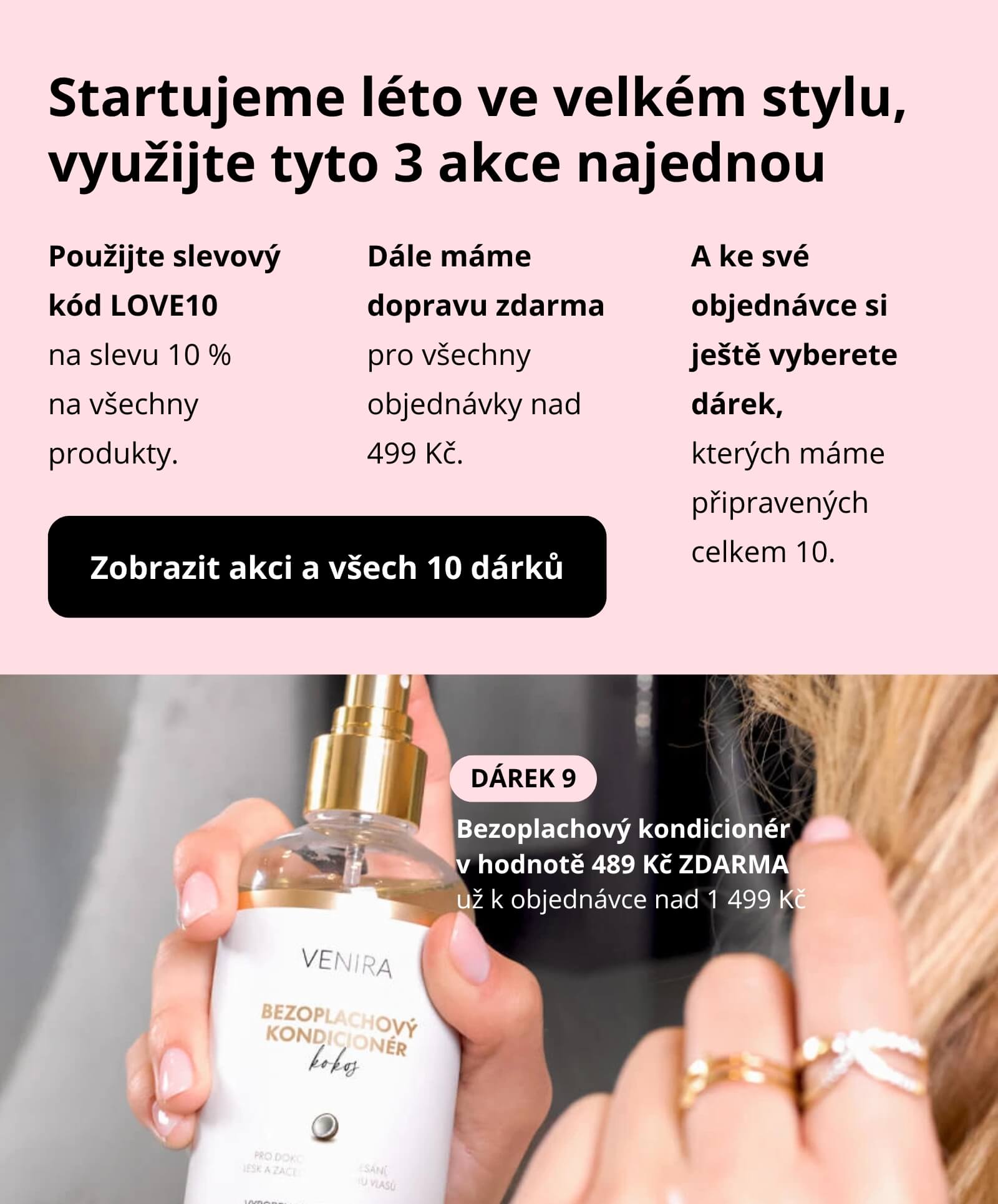 Přírodní kosmetika a doplňky stravy Venira