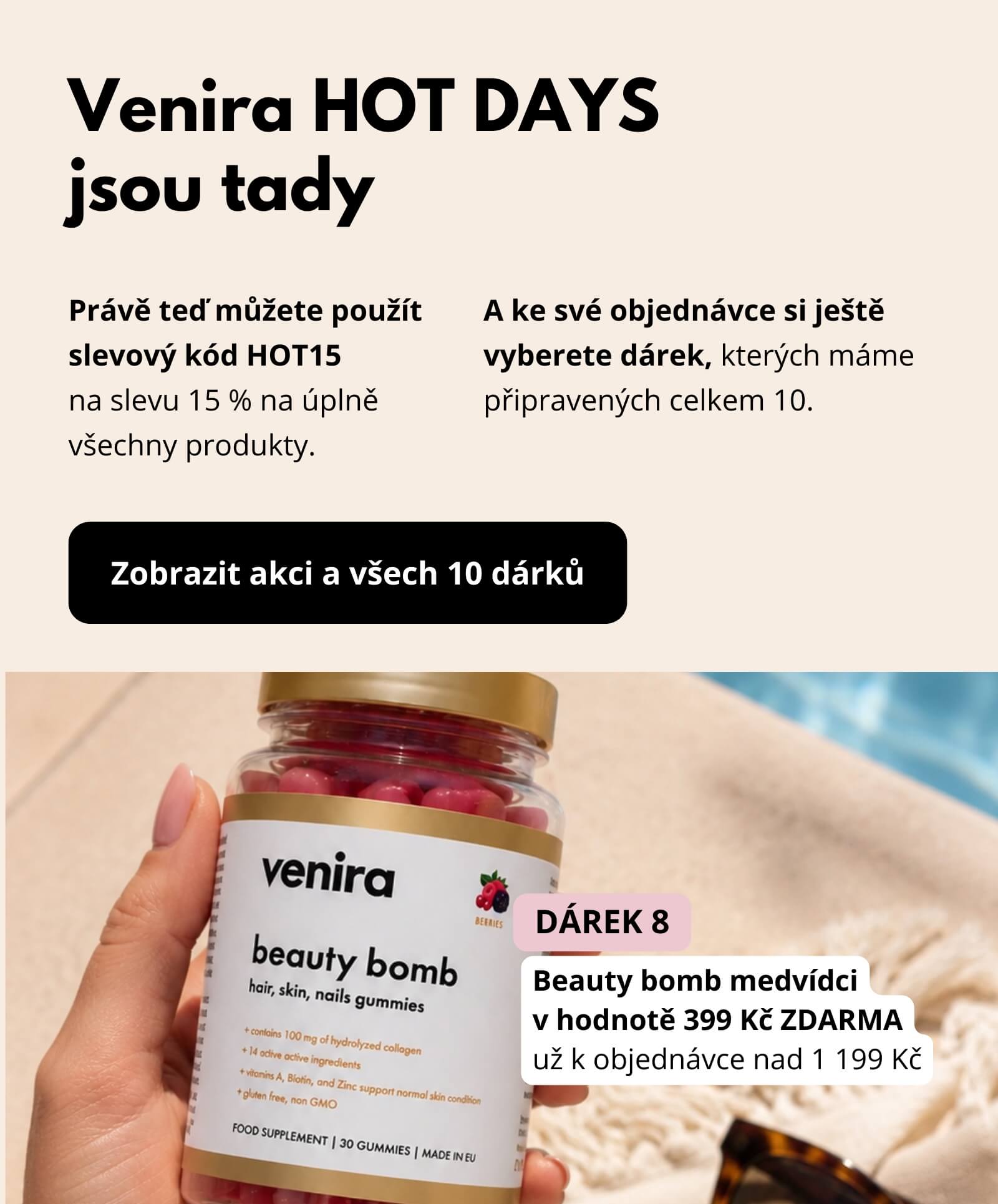 Přírodní kosmetika a doplňky stravy Venira