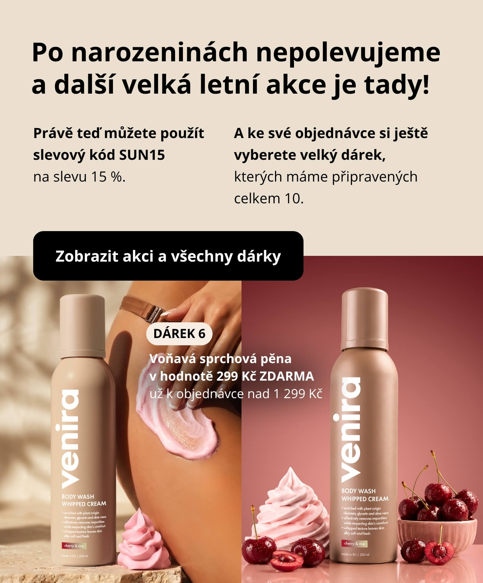Přírodní kosmetika a doplňky stravy Venira