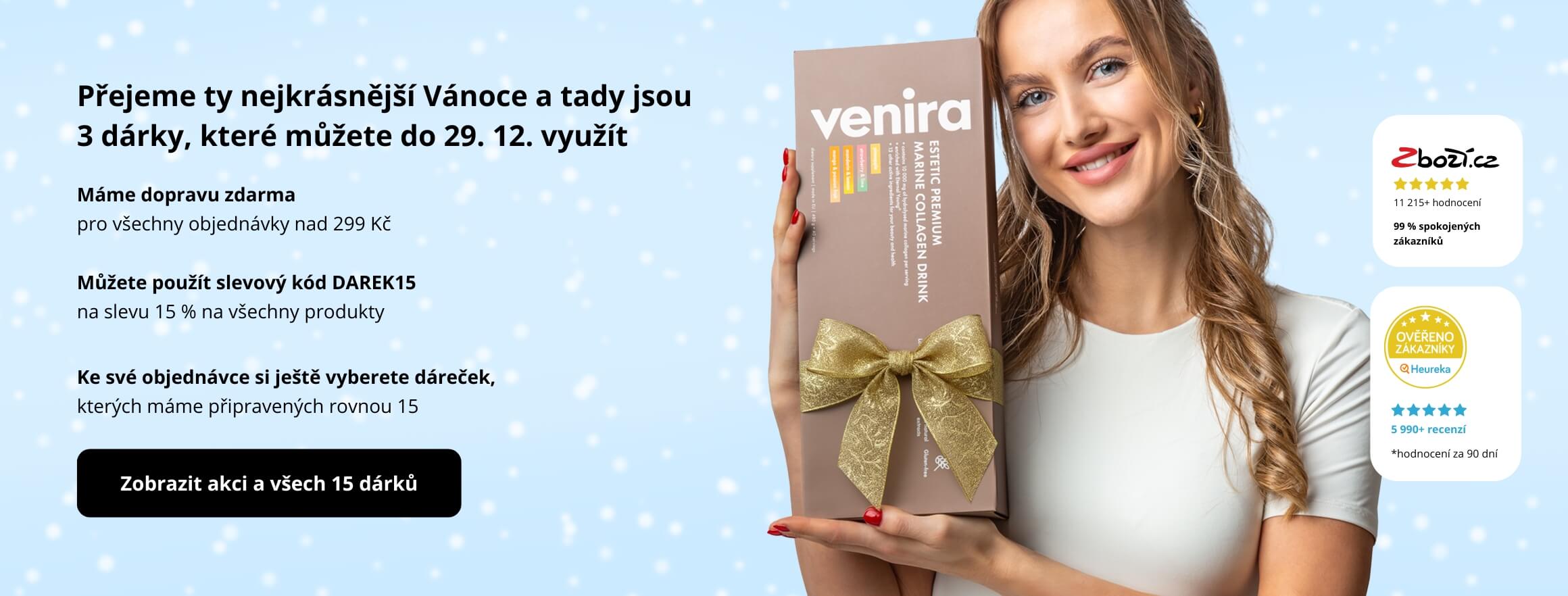 Přírodní kosmetika a doplňky stravy Venira