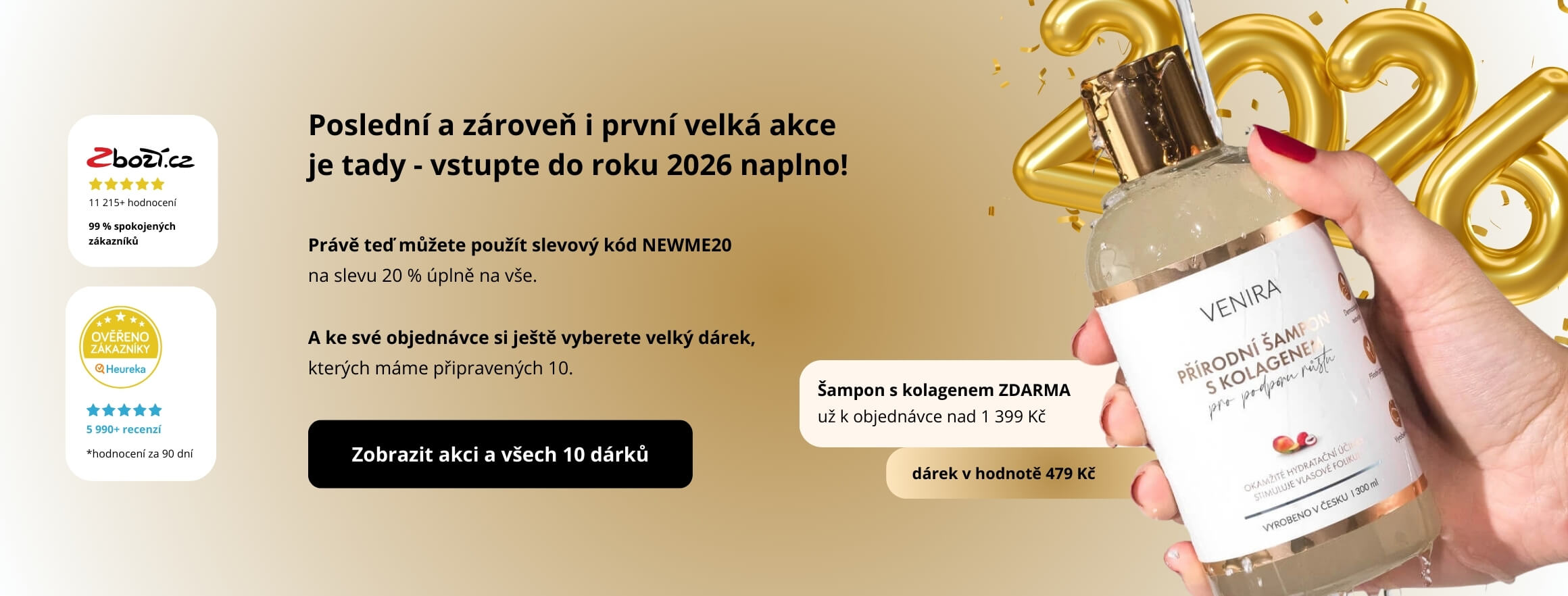 Přírodní kosmetika a doplňky stravy Venira