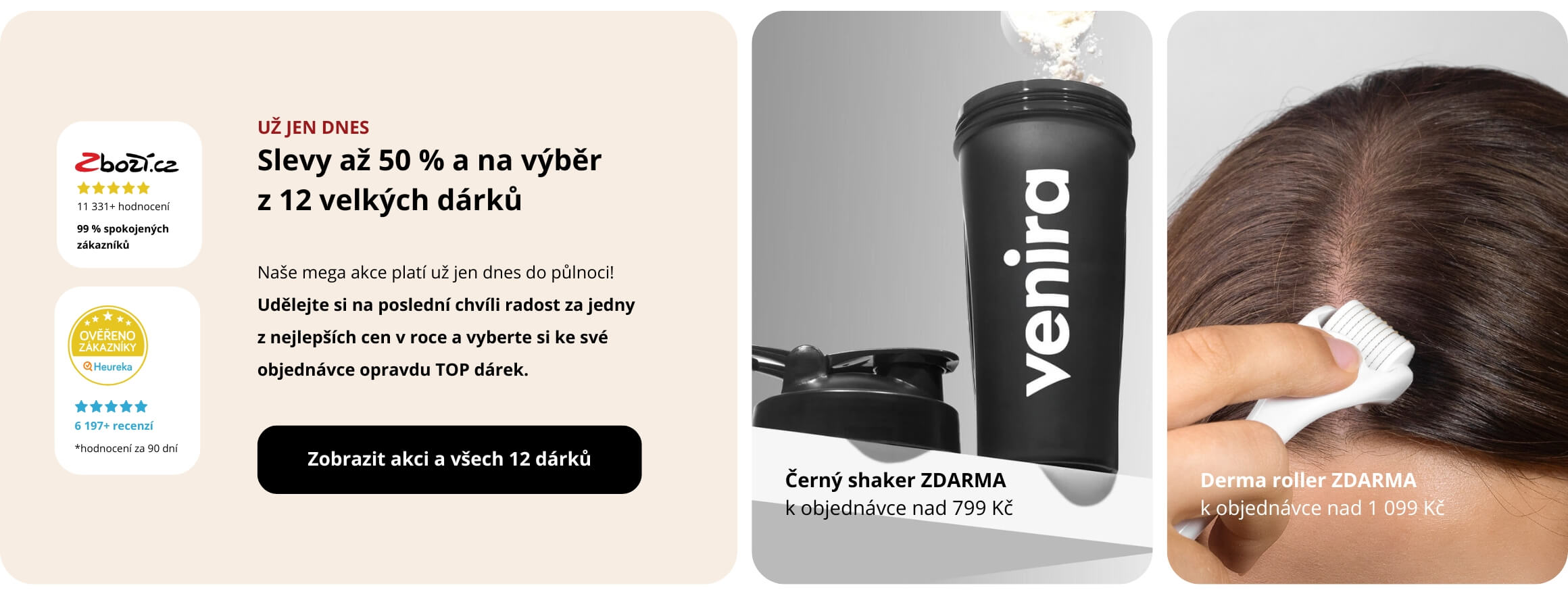 Přírodní kosmetika a doplňky stravy Venira