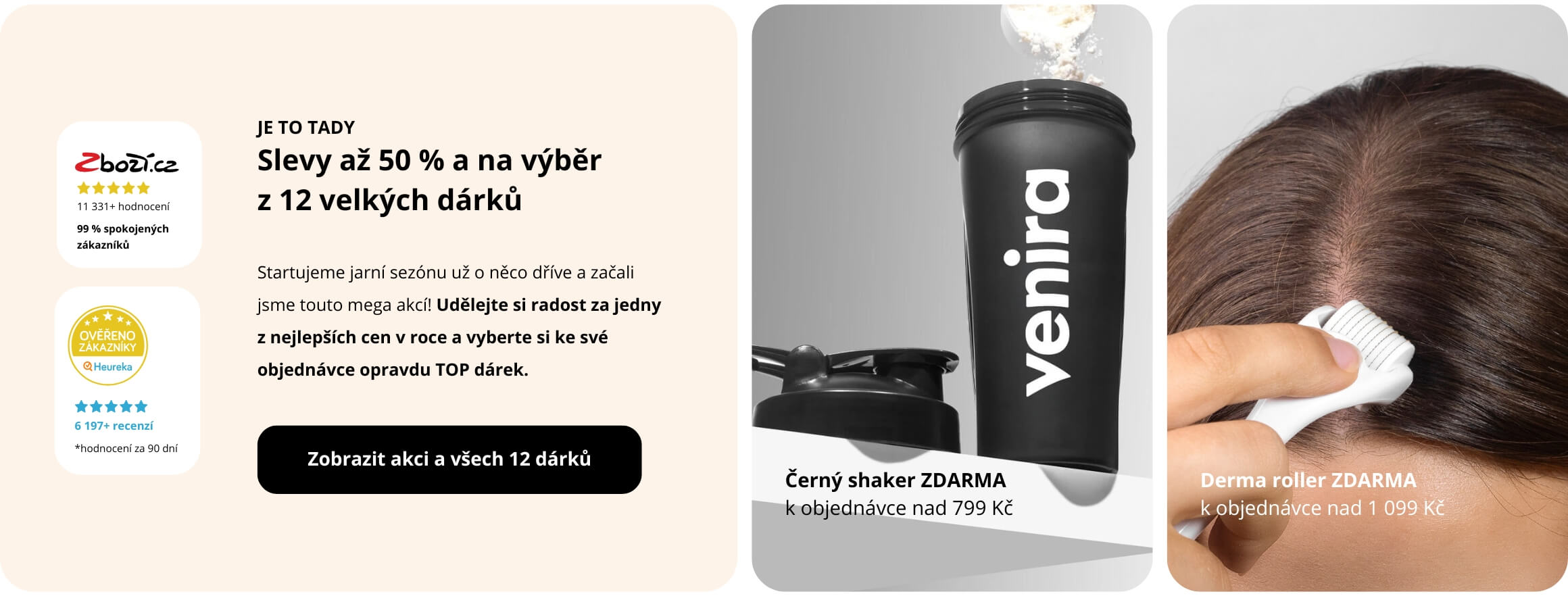 Přírodní kosmetika a doplňky stravy Venira