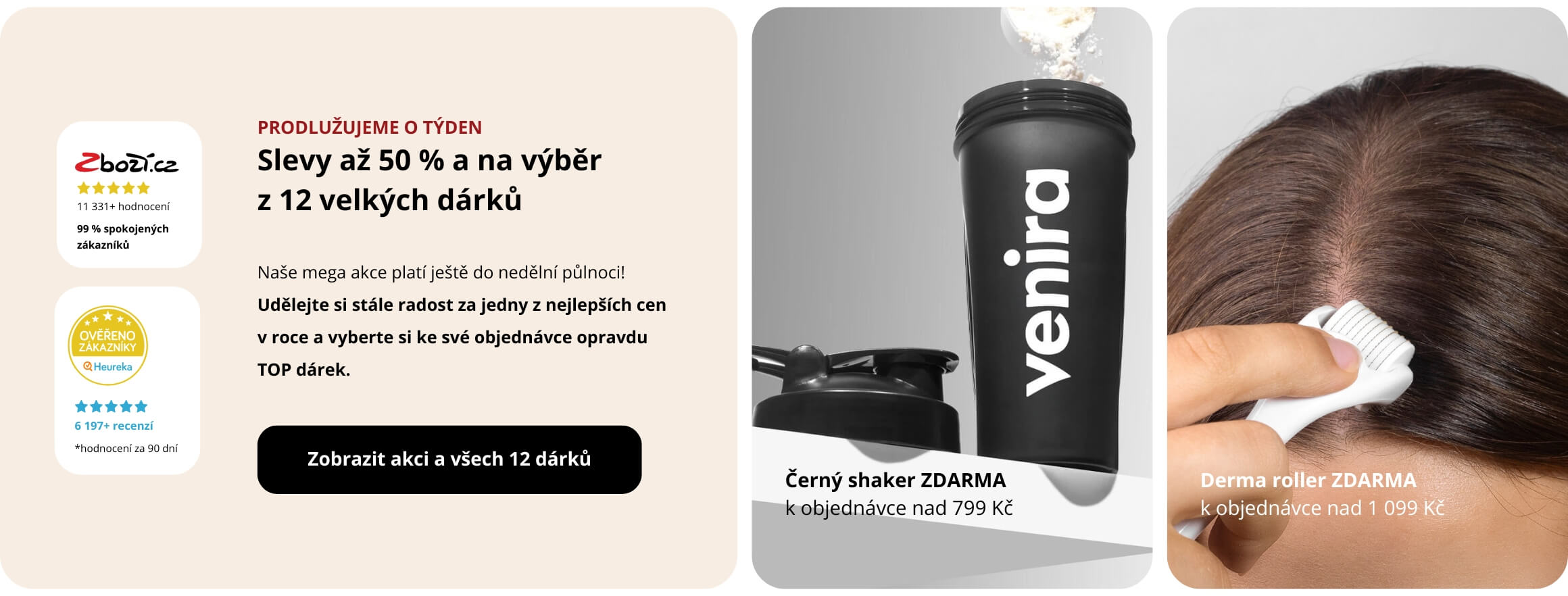 Přírodní kosmetika a doplňky stravy Venira