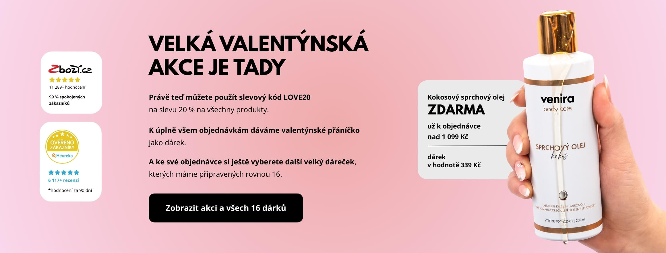 Přírodní kosmetika a doplňky stravy Venira