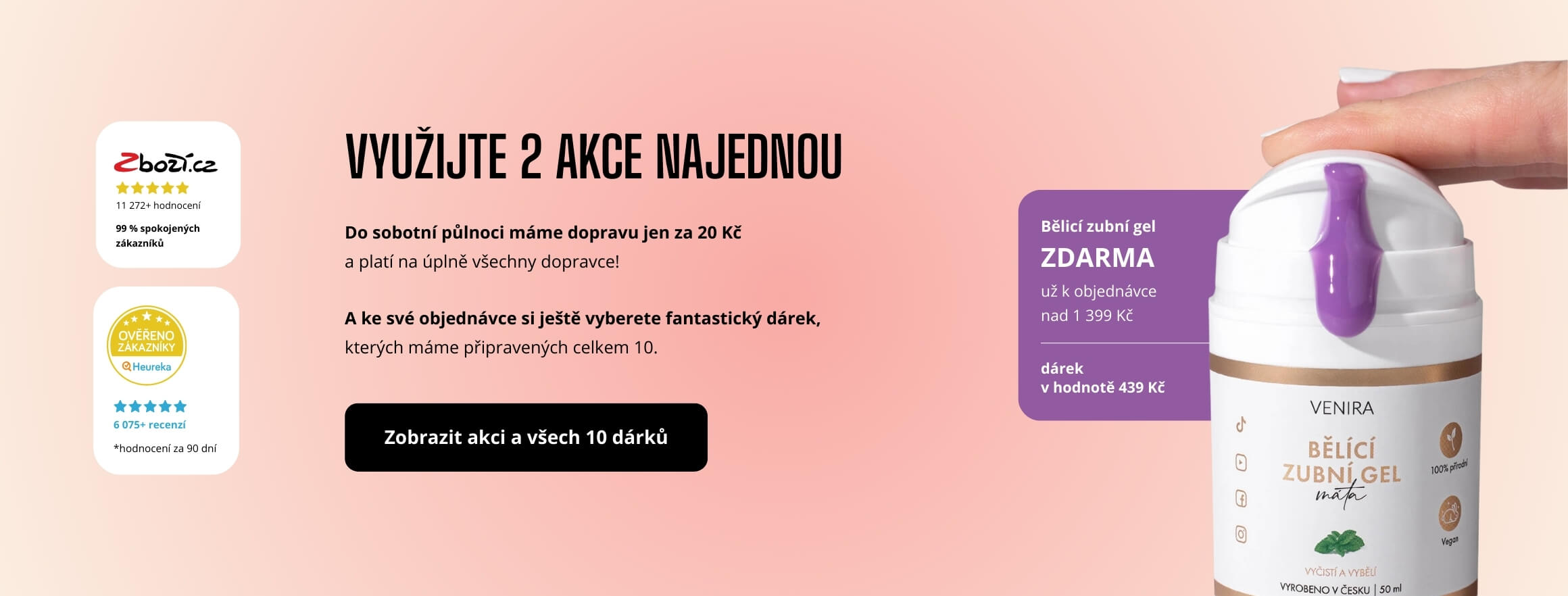 Přírodní kosmetika a doplňky stravy Venira