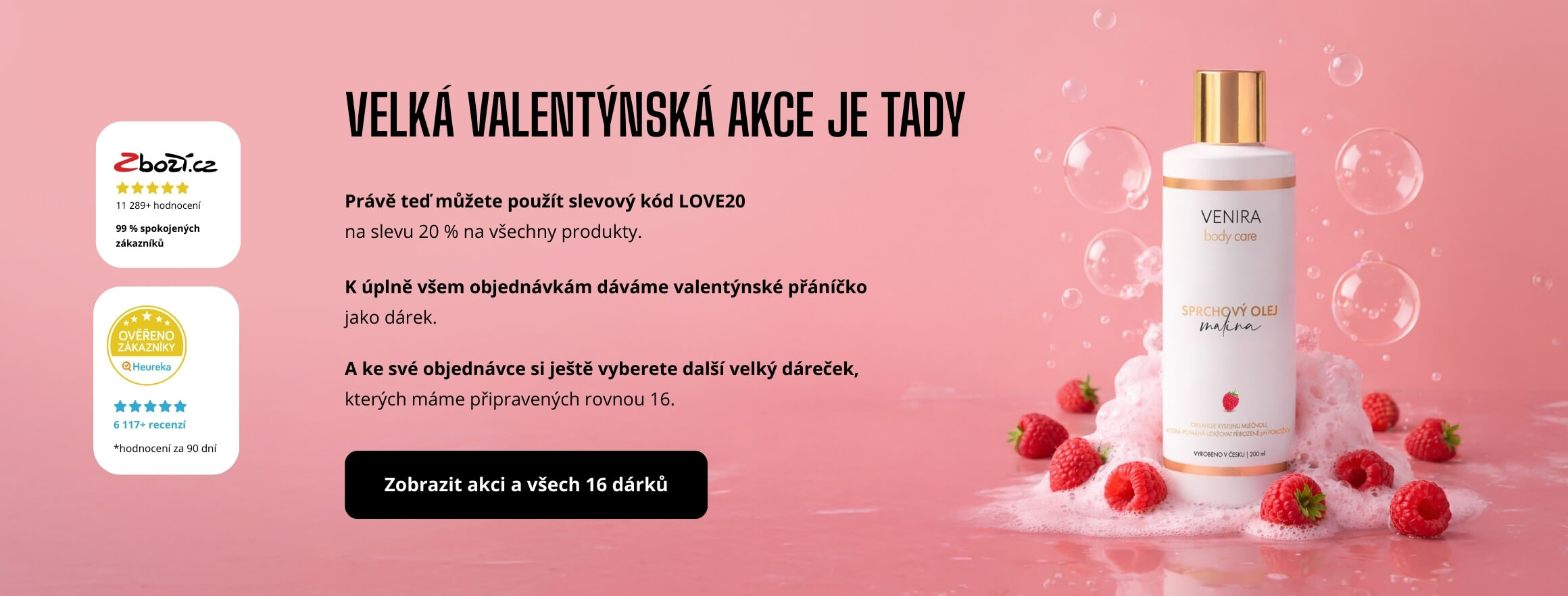 Přírodní kosmetika a doplňky stravy Venira