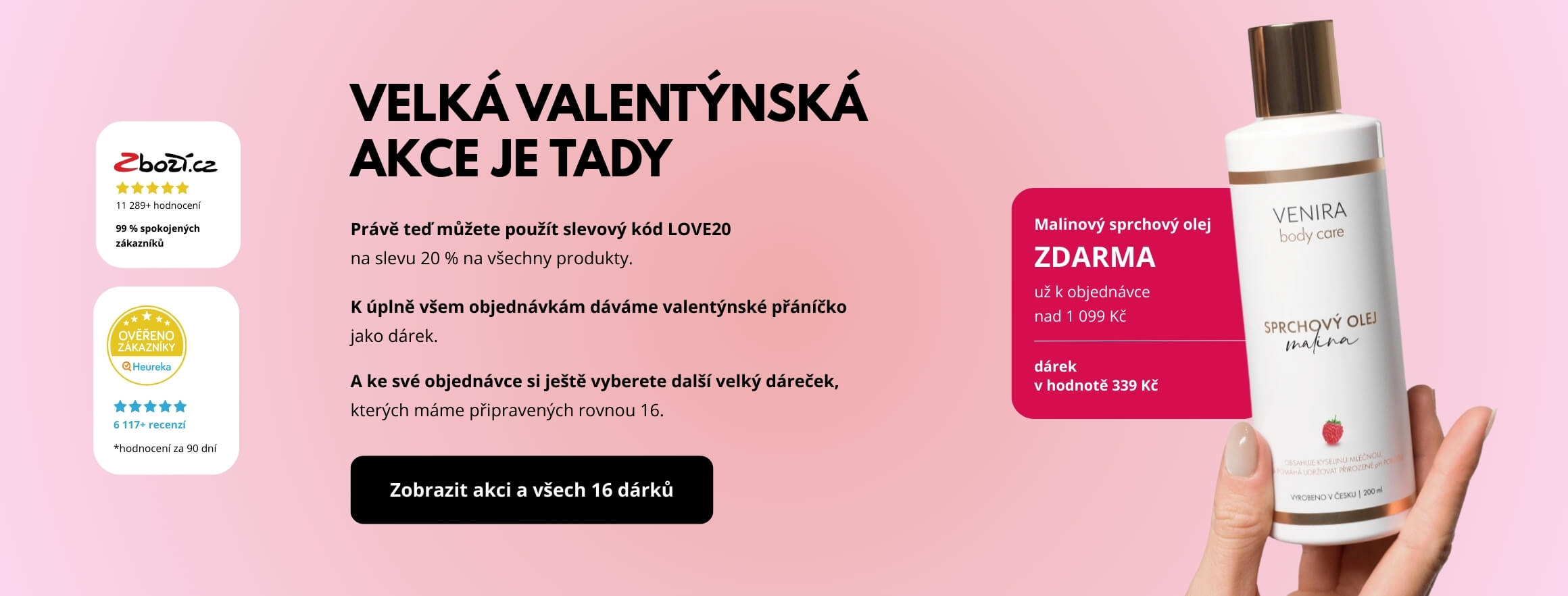 Přírodní kosmetika a doplňky stravy Venira