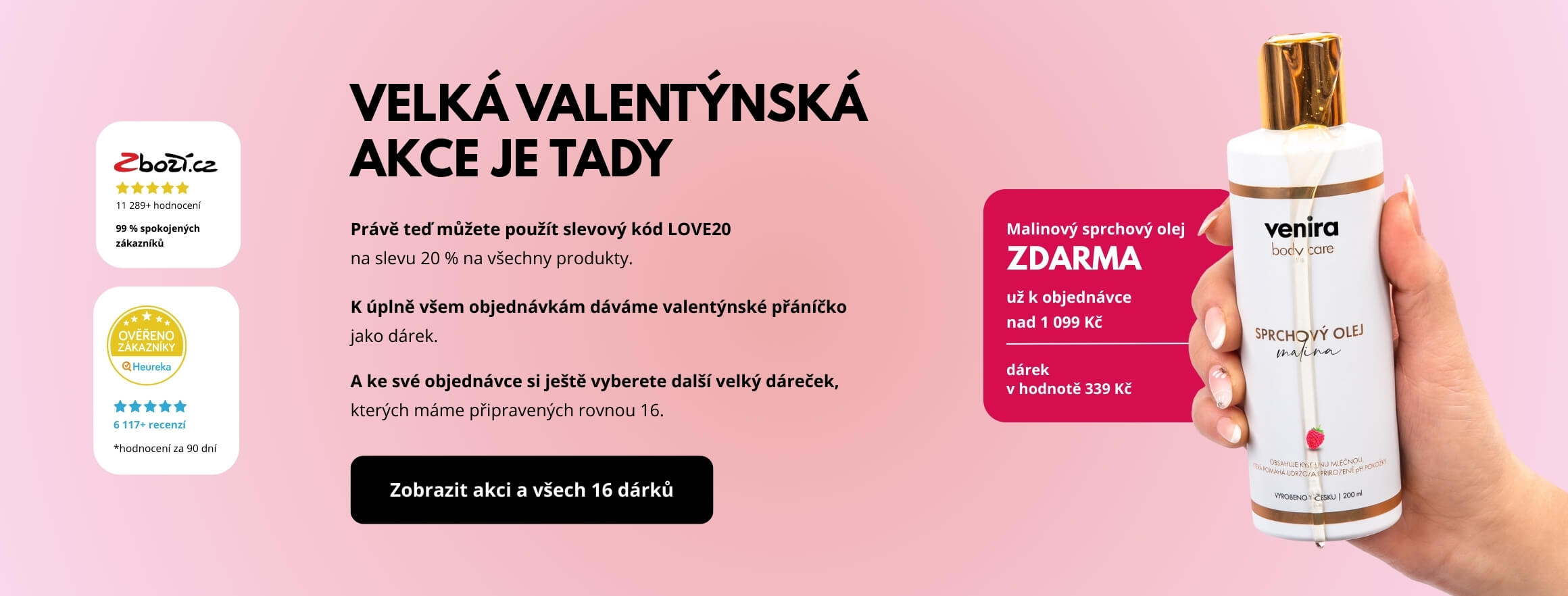 Přírodní kosmetika a doplňky stravy Venira