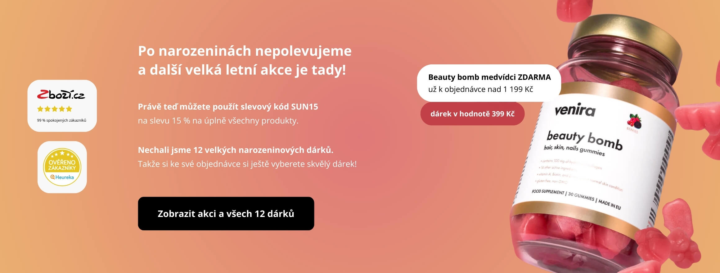 Přírodní kosmetika a doplňky stravy Venira