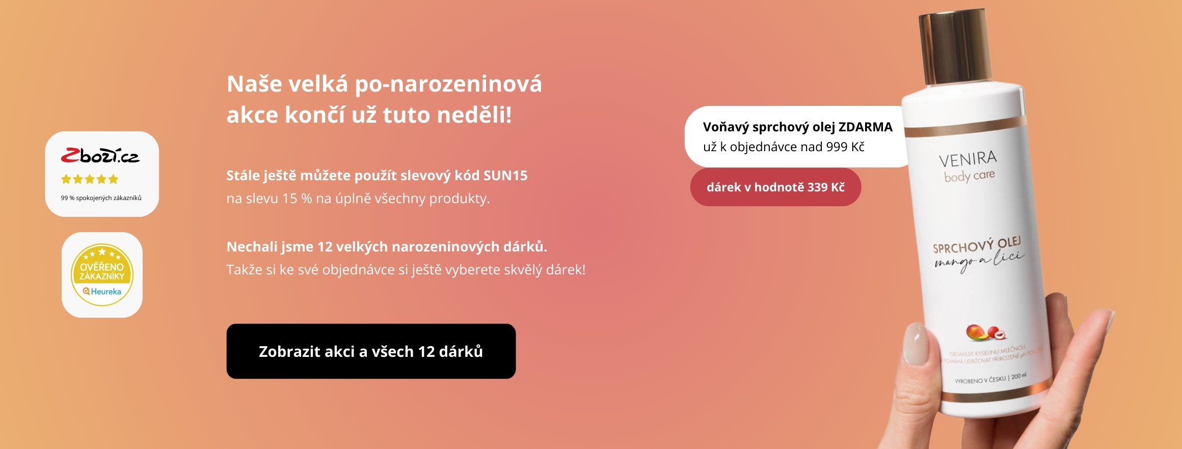 Přírodní kosmetika a doplňky stravy Venira