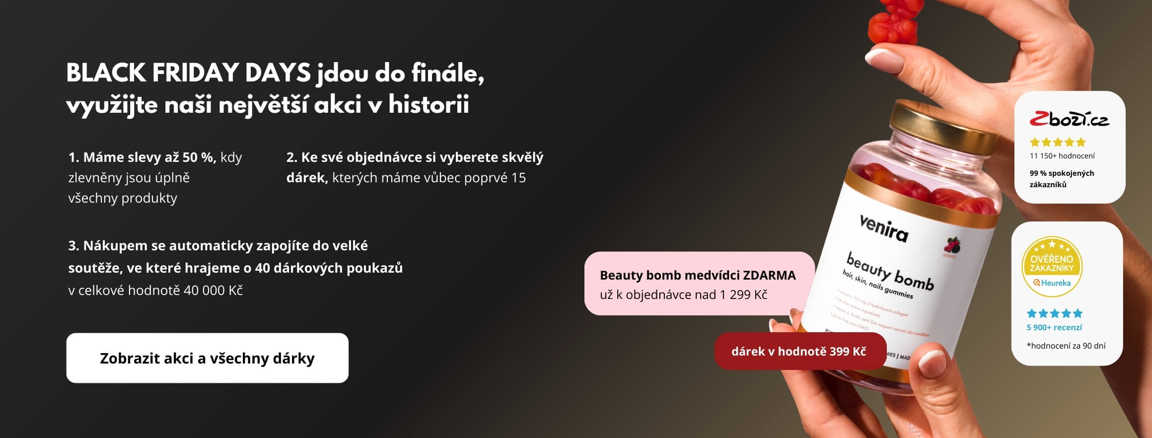 Přírodní kosmetika a doplňky stravy Venira