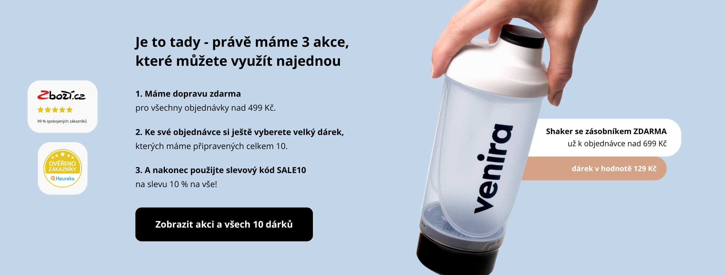 Přírodní kosmetika a doplňky stravy Venira