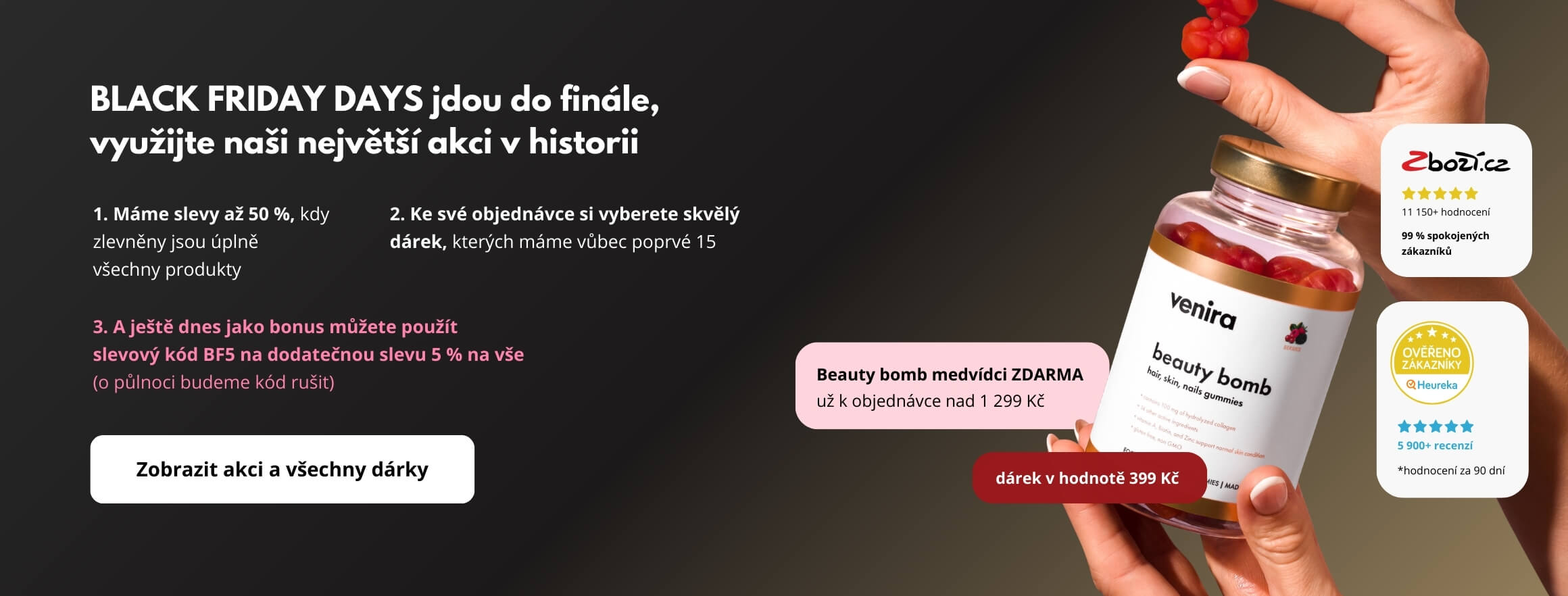 Přírodní kosmetika a doplňky stravy Venira