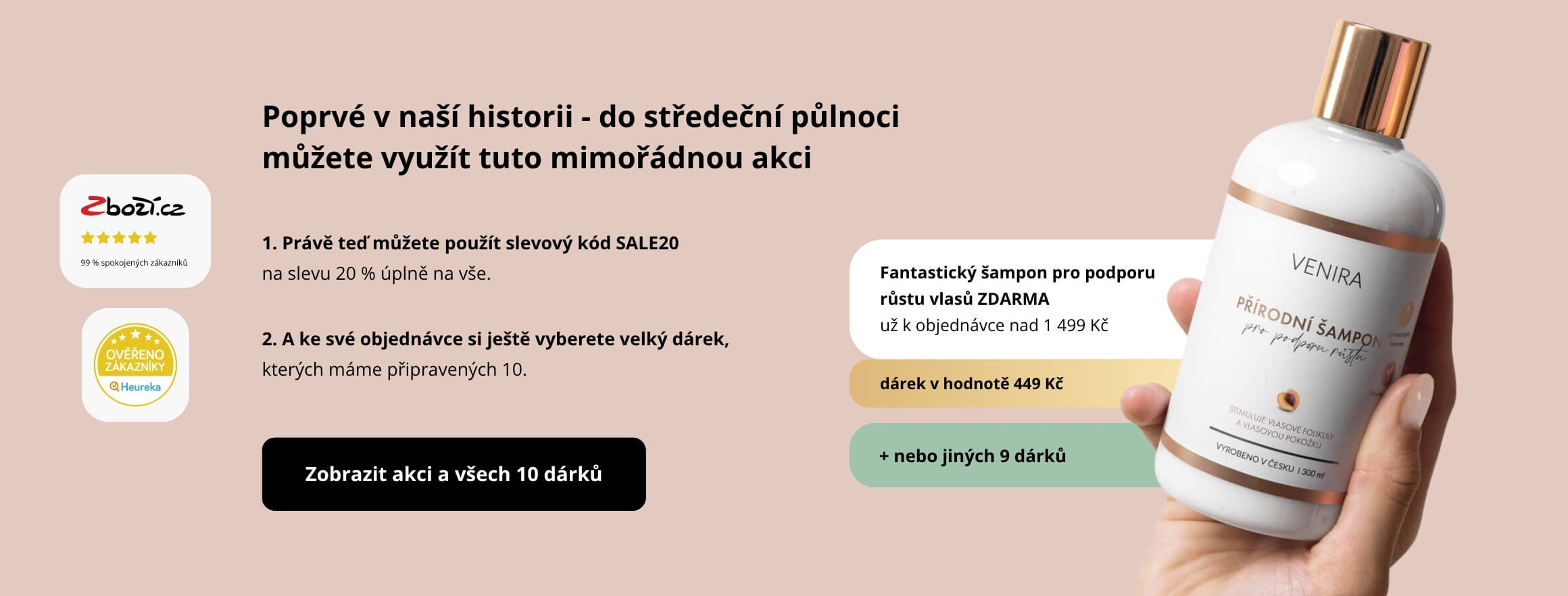 Přírodní kosmetika a doplňky stravy Venira