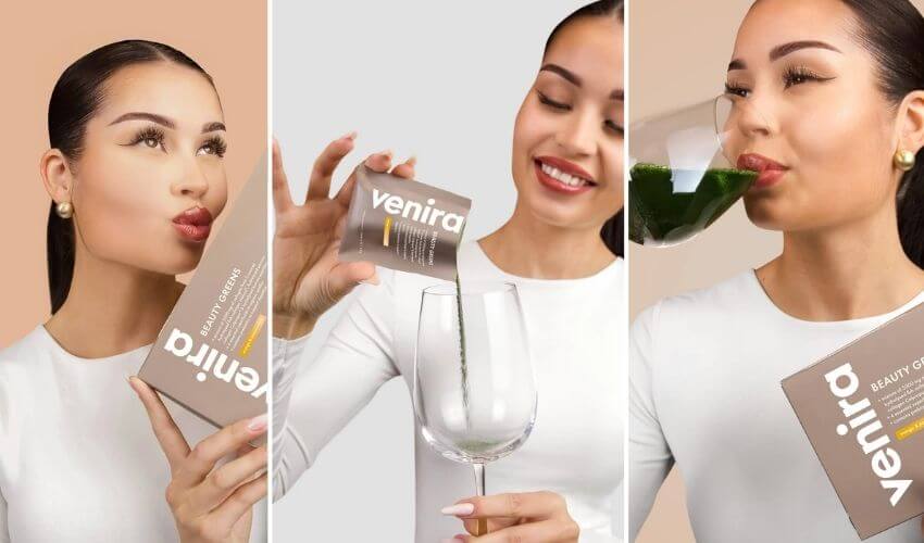 VENIRA beauty greens pro vnitřní očistu a podporu pleti