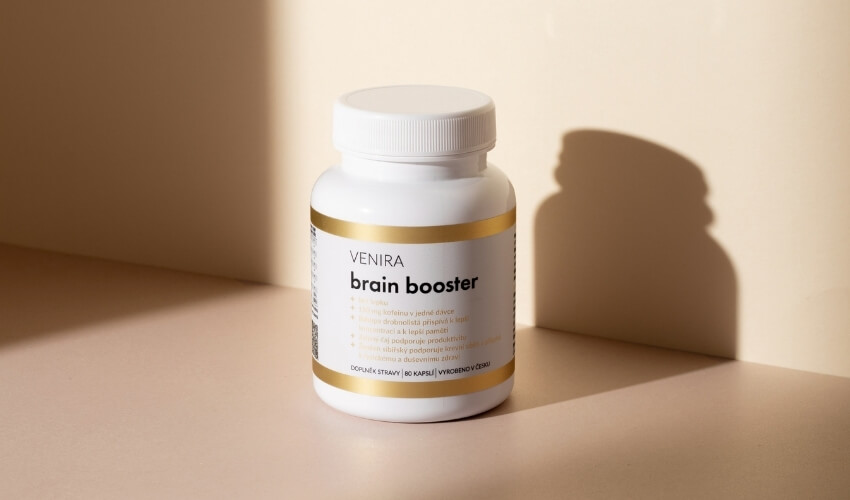 Brain booster od VENIRA pro podporu soustředění a mentální jasnosti