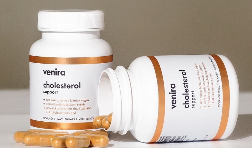 Doplněk stravy na vysoký cholesterol Cholesterol support od Veniry