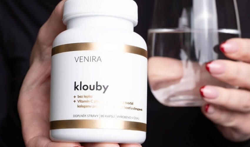 Doplněk stravy na klouby od VENIRA pro ochranu vaziva a chrupavek