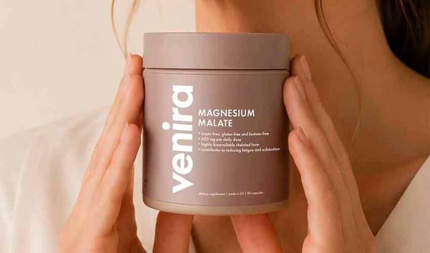 Hořčík na energii – energy magnesium malát od VENIRA