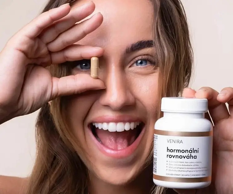 Kapsle hormonální rovnováha od VENIRA pro podporu ženských hormonů