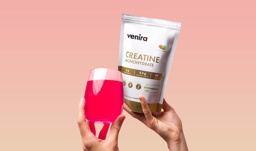 VENIRA kreatin monohydrát Creapure pro ženy