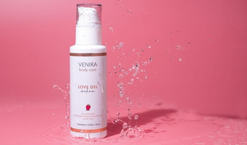 VENIRA love gel malina pro zpestření sexuálního života