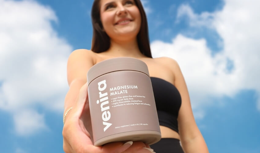 Energy magnesium malát VENIRA na ráno pro dodání energie