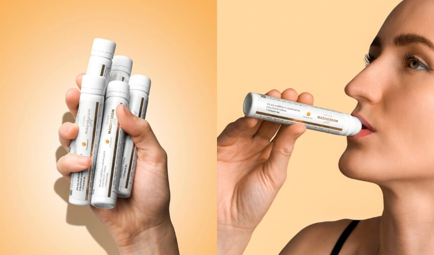 Magnesium bisglycinát shots od VENIRA pro podporu při stresu