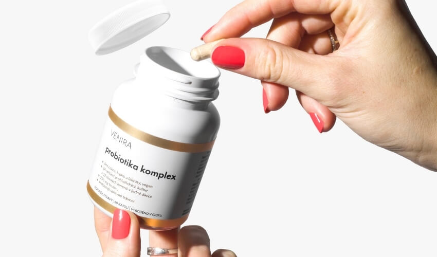 Probiotic komplex od VENIRA pro zdravý střevní mikrobiom a hormonální rovnováhu