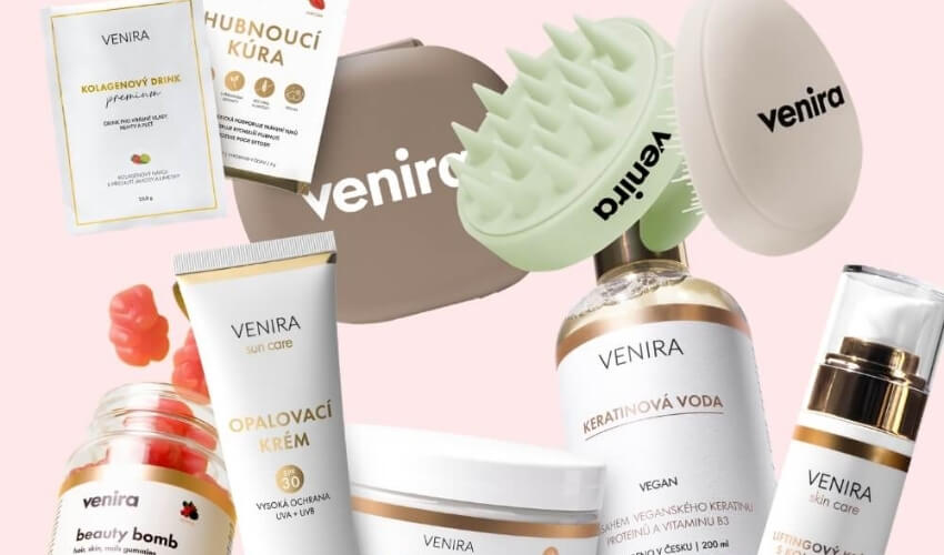 Produkty VENIRA – doplňky stravy a&nbsp;kosmetika pro ženy pohromadě