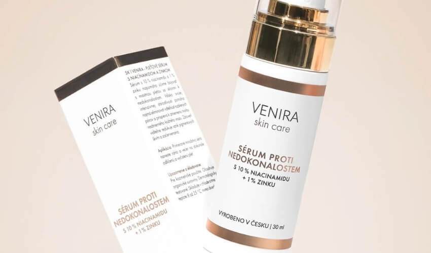 VENIRA sérum proti nedokonalostem pleti s niacinamidem a zinkem