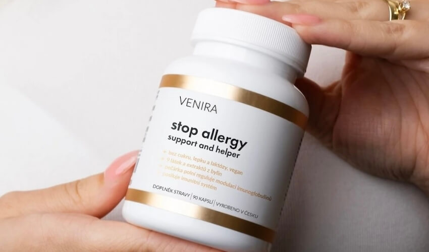 VENIRA stop allergy – support and helper pro dýchací cesty