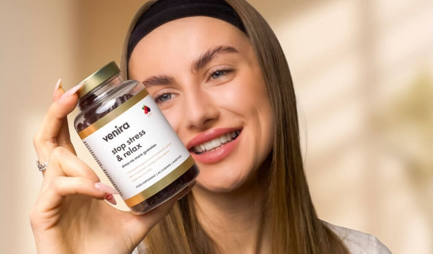 Stop stress a relax gumoví medvídci od VENIRA proti stresu